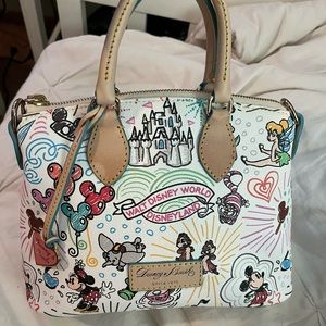 Disney Dooney & Burke Sketch Disney World Purse